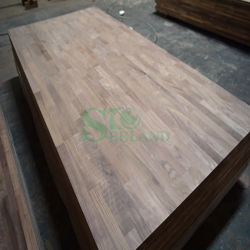 American Walnut Finger Jointed Board for Interior