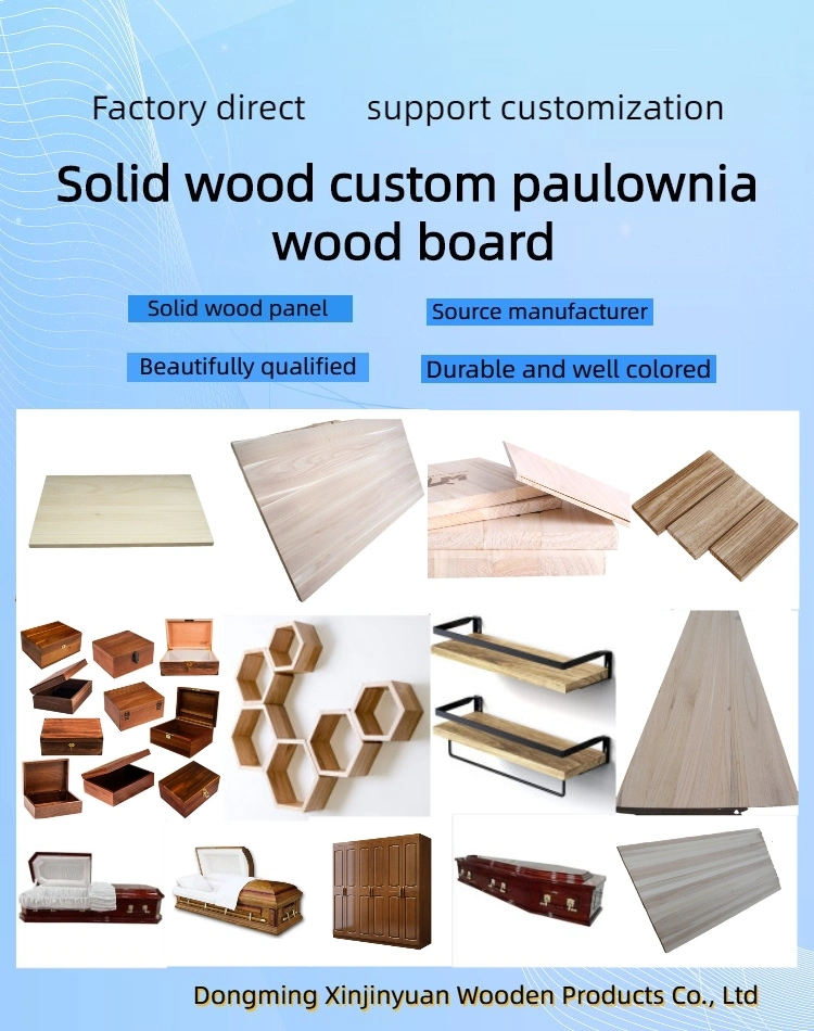 Super Cheap Paulownia Solid Wood Board China Made Fir Paulownia Wood Slats Wall Panels Paulownia Timber Wood Wall Panel Solid Wood Boards Finger Jointed Boards