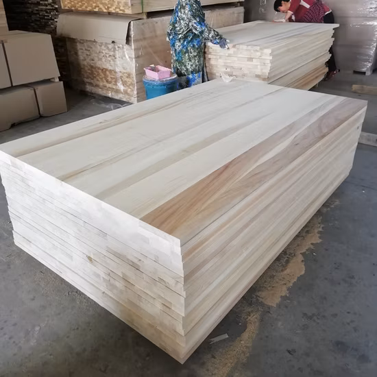 Fabricant de planches de peuplier, puzzle droit, meubles de décoration, planche de Snowboard, noyau en bois