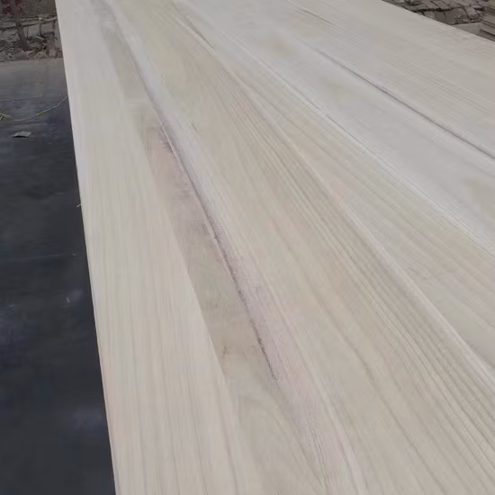 Planche jointée en peuplier pour noyau de ski