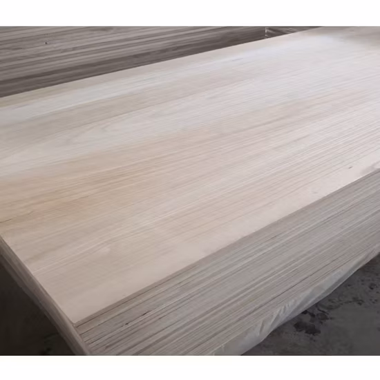Panneau collé à bord de Paulownia, haute qualité, bon prix, panneau de Joint de doigt, planches en bois massif à vendre