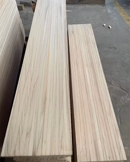 Noyau en bois de Paulownia laminé de 20 mm de largeur pour planche de surf