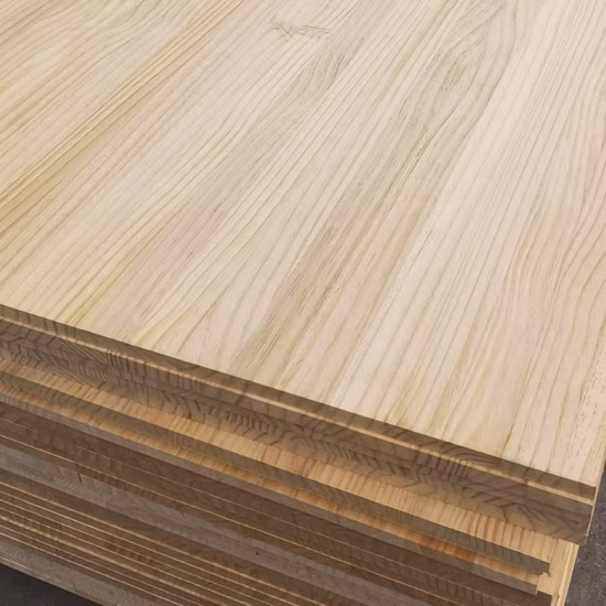 Panneau jointé en pin, normes environnementales de l'ue, à vendre, personnalisation de support